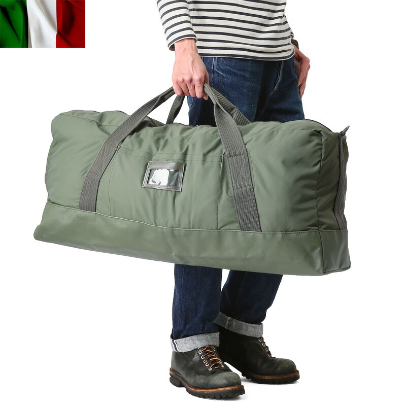 楽天市場】☆実物 新品 デッドストック イタリア軍 ボストンバッグ