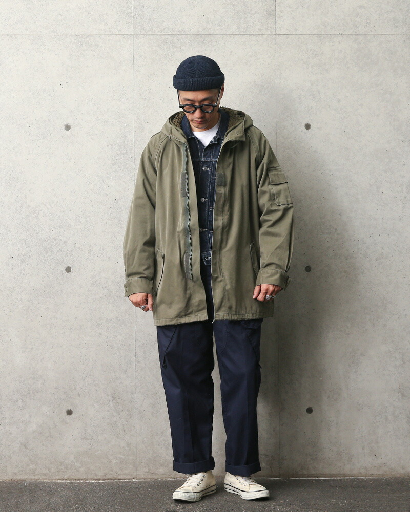 楽天市場】☆実物 USED フランス軍 F-2パーカー ライナー付き