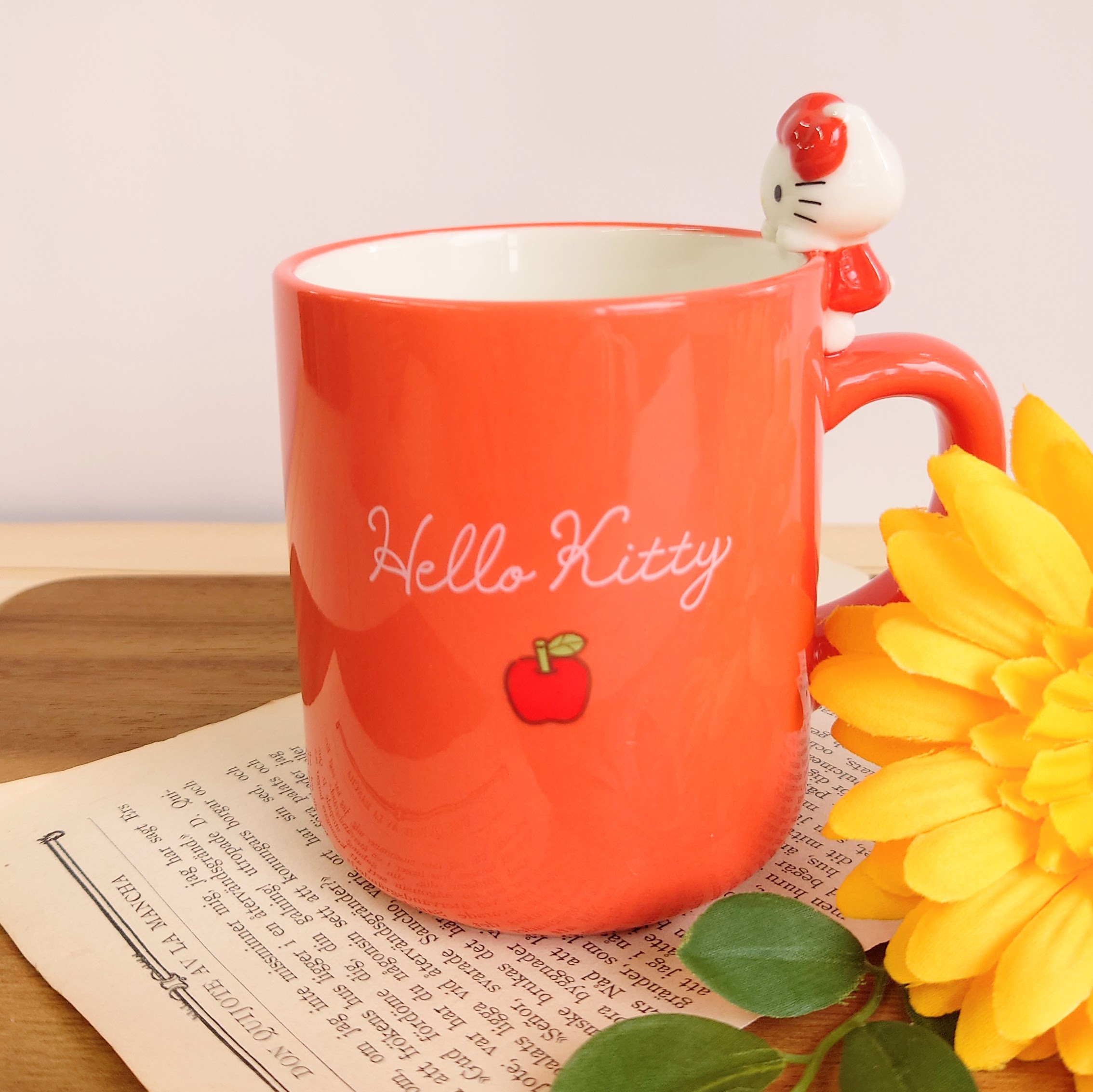楽天市場】ハローキティ フィギュア付き マグ マグカップ のっかり