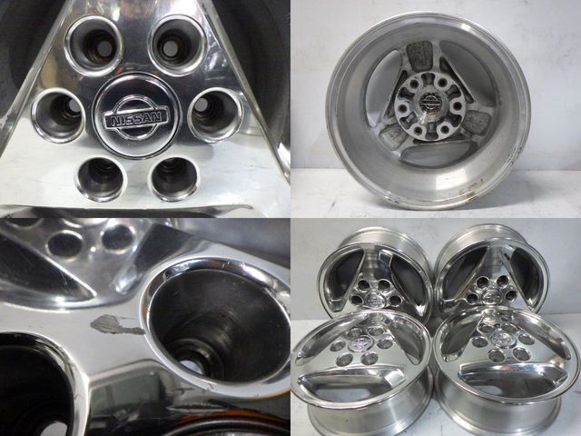 楽天市場】【中古】中古ホイール 15インチ 4本セット日産(ニッサン