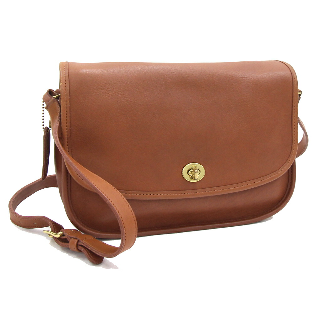 楽天市場】コーチ ショルダーバッグ 9790 ブラウン レザー 中古 肩掛け