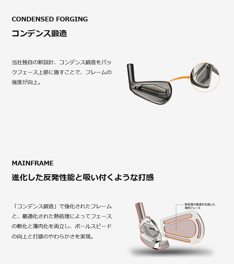 楽天市場】DUNLOP 2024 SRIXON ZXi5 Lefty IRON ダンロップ スリクソン