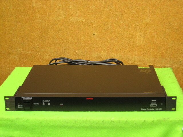 楽天市場】【中古】Panasonic WU-L61 電源制御ユニット 1Uサイズ