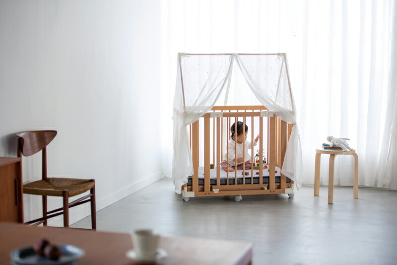 楽天市場】ファルスカ クリエイティブコット（ミニベビーベッド）専用