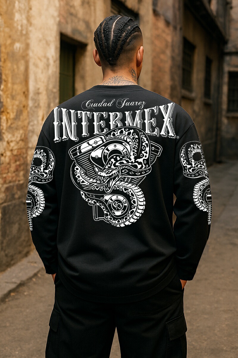 楽天市場】長袖 Tシャツ ロンT 服 INTERMEX (インターメックス) コブラ
