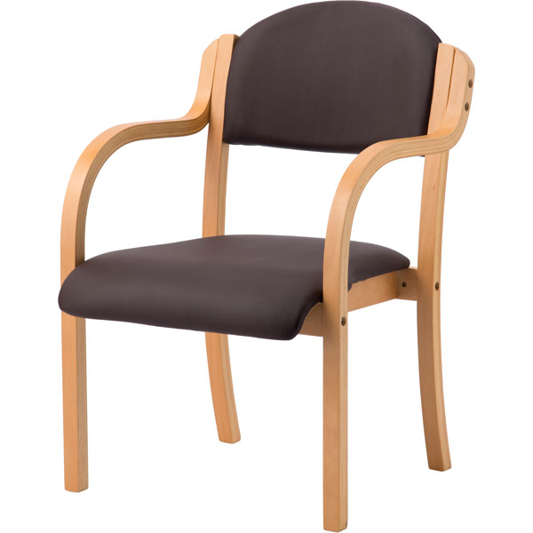 楽天市場】【法人限定】ダイニングチェア 2脚セット 肘付き 完成品