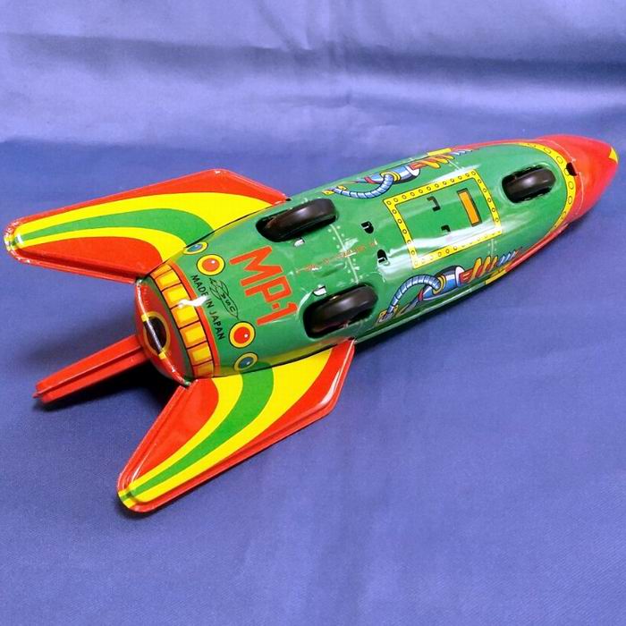 楽天市場】ブリキ製 MP-1 ROCKET フリクションアクション 日本製