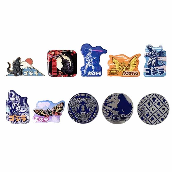 楽天市場】ゴジラ JAPAN ARTSTYLE PINS (単品) ピンズ全10種から