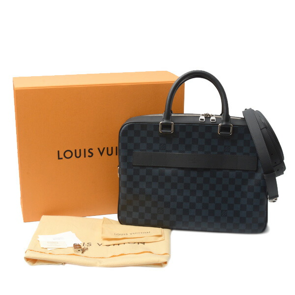 楽天市場】ルイヴィトン バッグ メンズ ダミエコバルト ポルトドキュ