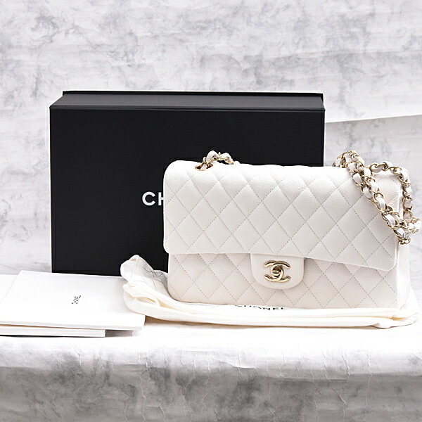 楽天市場】シャネル バッグ レディース キャビアスキン マトラッセ25