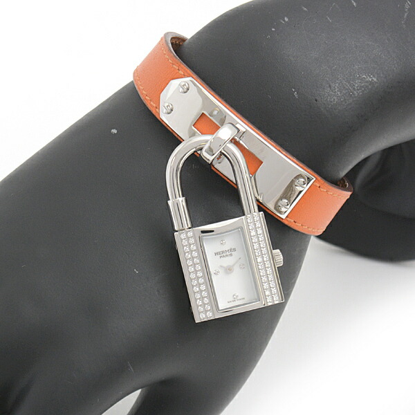 楽天市場】エルメス 時計 レディース ケリーウォッチ 4Pダイヤ ダイヤ