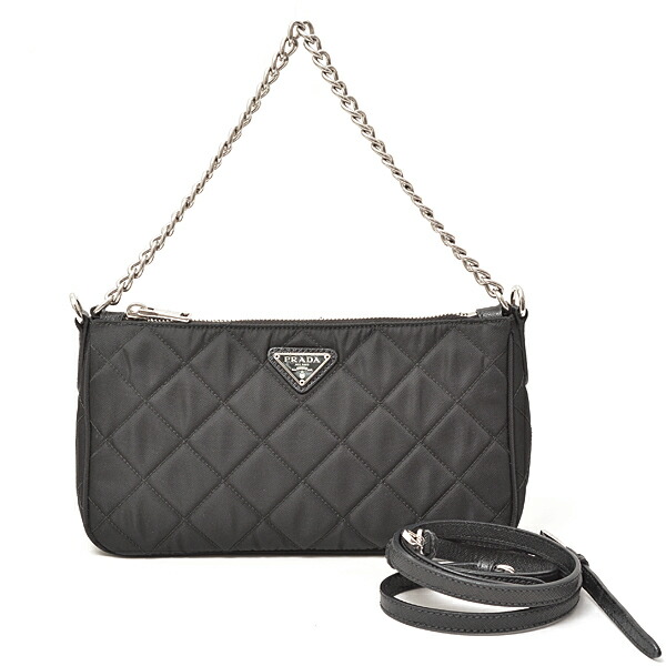 楽天市場】プラダ PRADA 2WAYハンドバッグ ナイロン キルティング