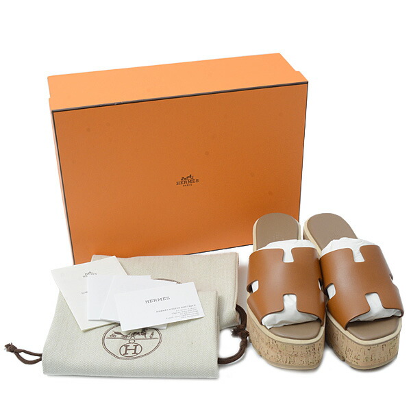 楽天市場】エルメス 靴 レディース エズ 30 サンダル ナチュラル