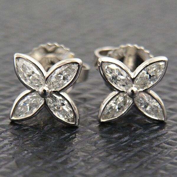 楽天市場】ティファニー ピアス レディース ビクトリア ダイヤモンド