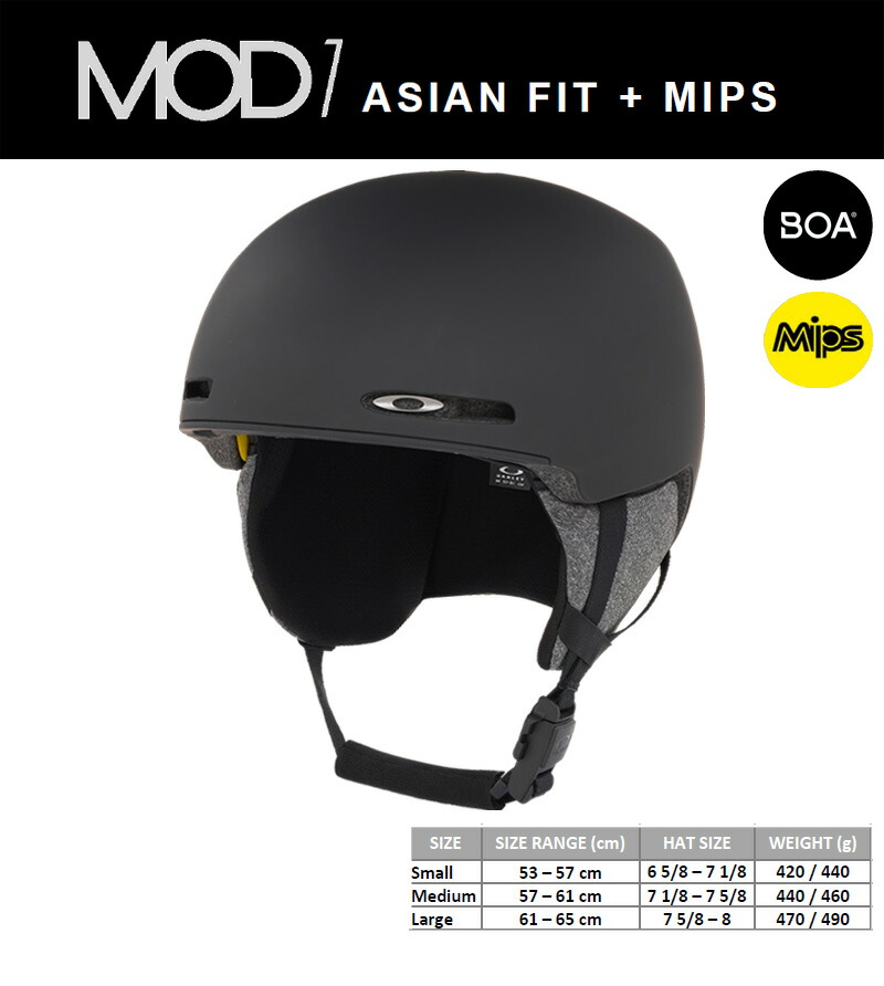 楽天市場】OAKLEY/オークリー MOD1 ASIAN FIT MIPS ヘルメット