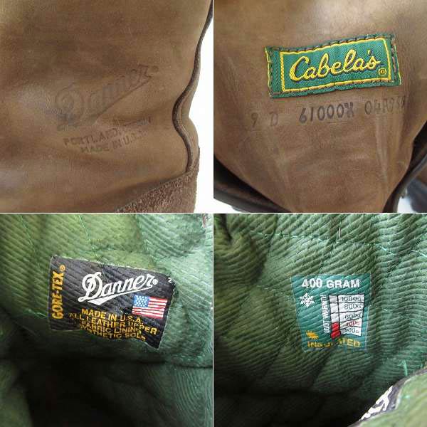 楽天市場】USA製 Danner×Cabela's 別注 レザー×ゴアテックス ワーク