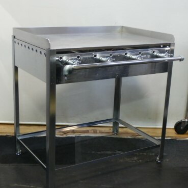 楽天市場】【中古】業務用 LPガス グリドル 鉄板 焼 機 脚付 焼面