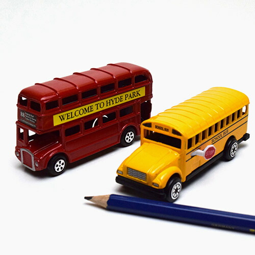 楽天市場】鉛筆削り ミニチュアバス シャープナー ロンドンバス