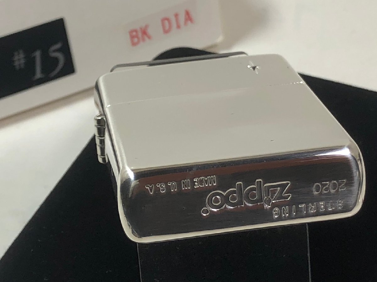 楽天市場】ジッポーライター： Zippo スターリングシルバー #15BK