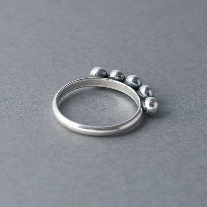 楽天市場】リング シルバー アクセサリー【 タイ製・カレンシルバー 5