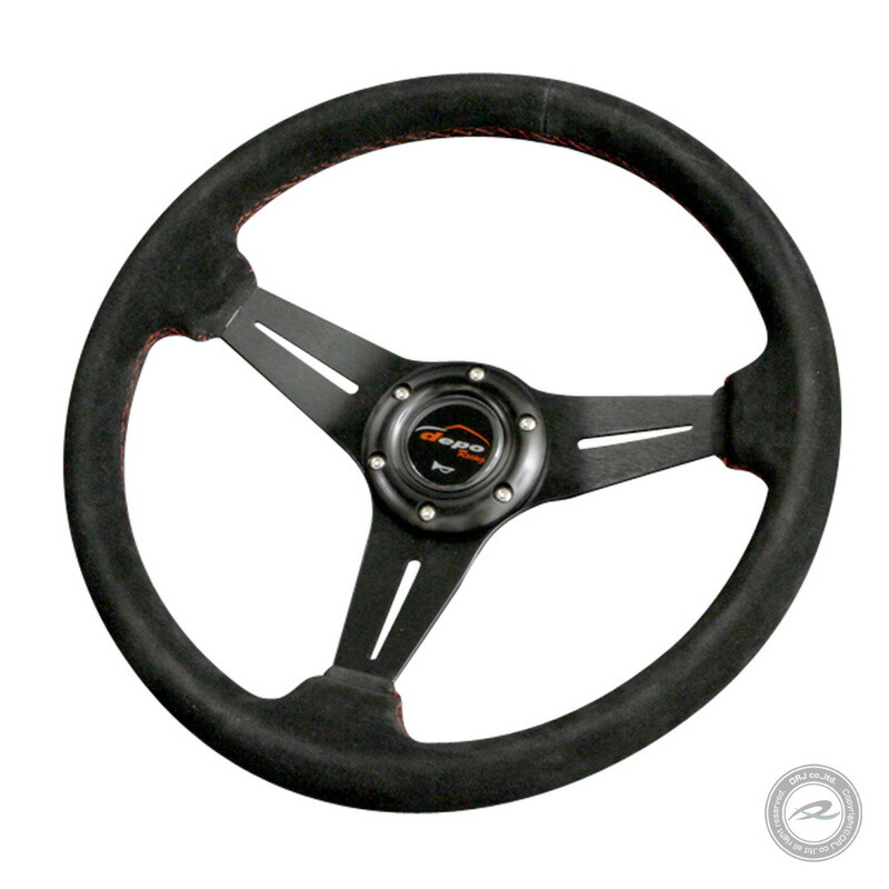楽天市場】デポレーシング ステアリング ハンドル 35Φ Nタイプ 本革
