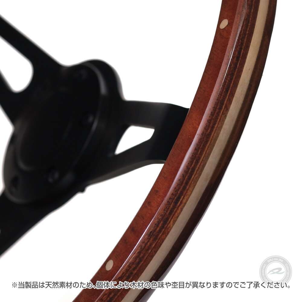 楽天市場】ウッドステアリング ハンドル 36.5Φ ヴィンテージスタイル