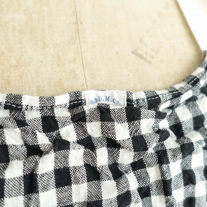 楽天市場】オールドマンズテーラー R&D.M.Co- ギンガムチェックリネン