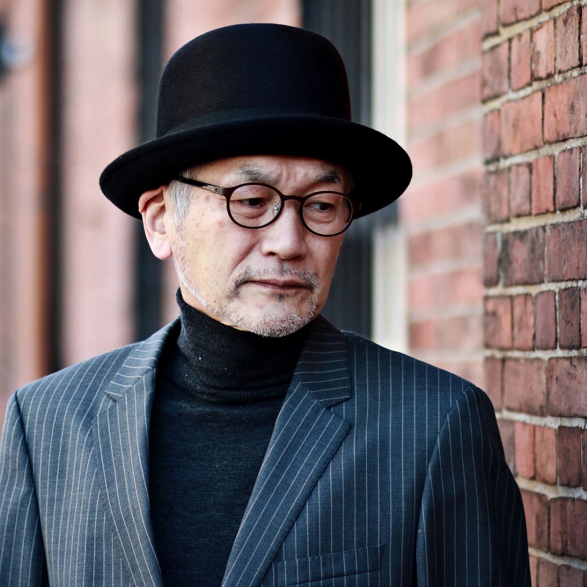 楽天市場】オープンクラウンハット 山高帽 フェルトハット 黒 中折れ