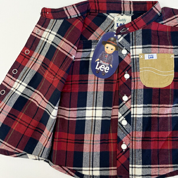 楽天市場】ネルシャツ キッズ 男の子 女の子 Buddy Lee バディーリー