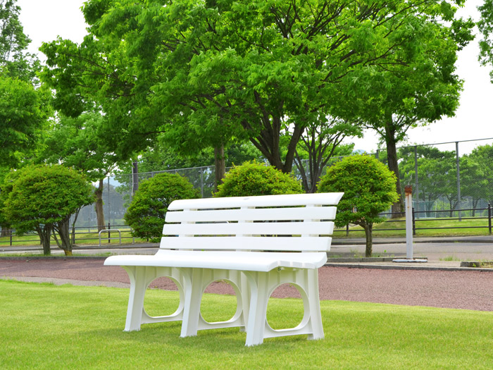 楽天市場】ガーデン ベンチ Lベンチ 2人掛け 椅子 幅145.5×奥行52×高さ