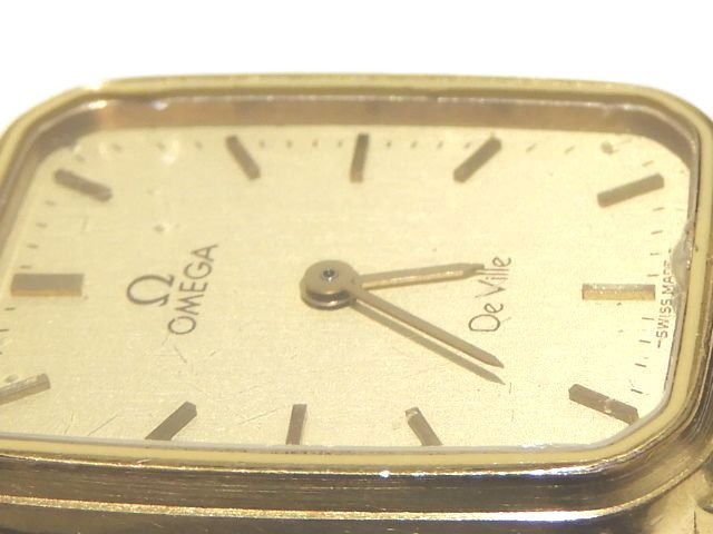 楽天市場】オメガ レディース クォーツ 時計 デビル ☆ 1387 ゴールド