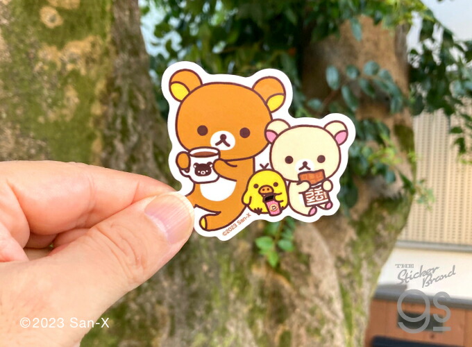 楽天市場】リラックマ ダイカットステッカー コリラックマ うさぎ