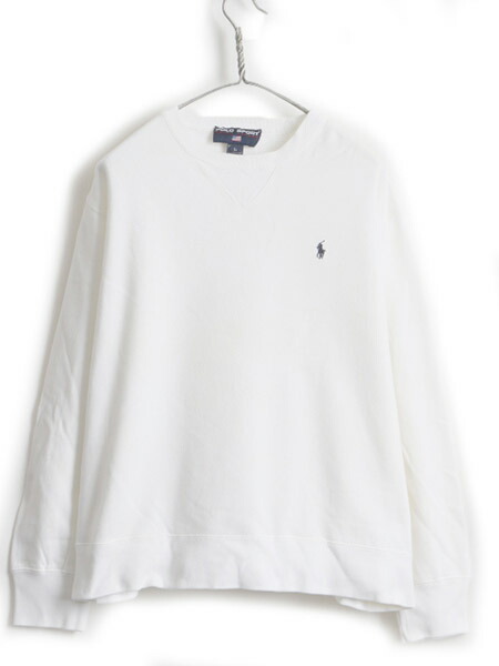楽天市場】90's USA製 □ POLO SPORT ラルフローレン 前V スウェット