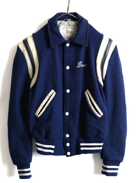 楽天市場】60s USA製 ☆ NFL スパルタンズ DEERFOOT 本革 レザー