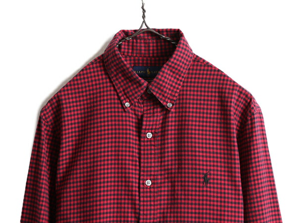 楽天市場】□ ラルフローレン ギンガム チェック ボタンダウン 長袖
