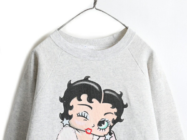 楽天市場】90s □ ベティ ブープ プリント スウェット ( メンズ