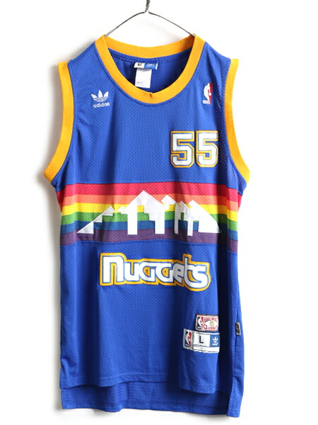楽天市場】□ アディダス NBA オフィシャル デンバー ナゲッツ タンク