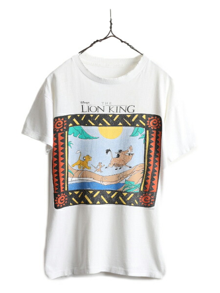 楽天市場】90s ☆ ディズニー オフィシャル ライオンキング プリント T