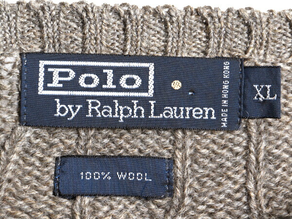 楽天市場】90s ポロ ラルフローレン ケーブル ニット セーター メンズ