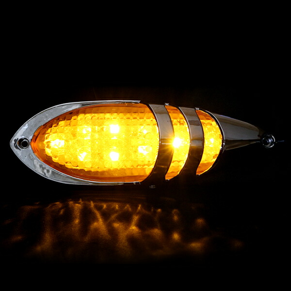 楽天市場】【送料無料】 サイドマーカー ナマズランプ イエロー