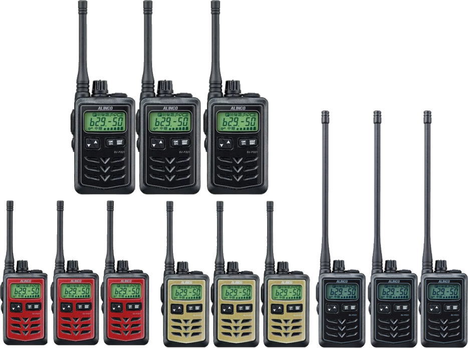 楽天市場】3台セットアルインコ トランシーバー DJ-P321特定小電力無線