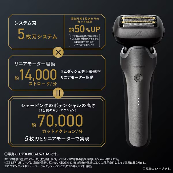 楽天市場】【2025年9月新発売】パナソニック メンズシェーバー LAMDASH