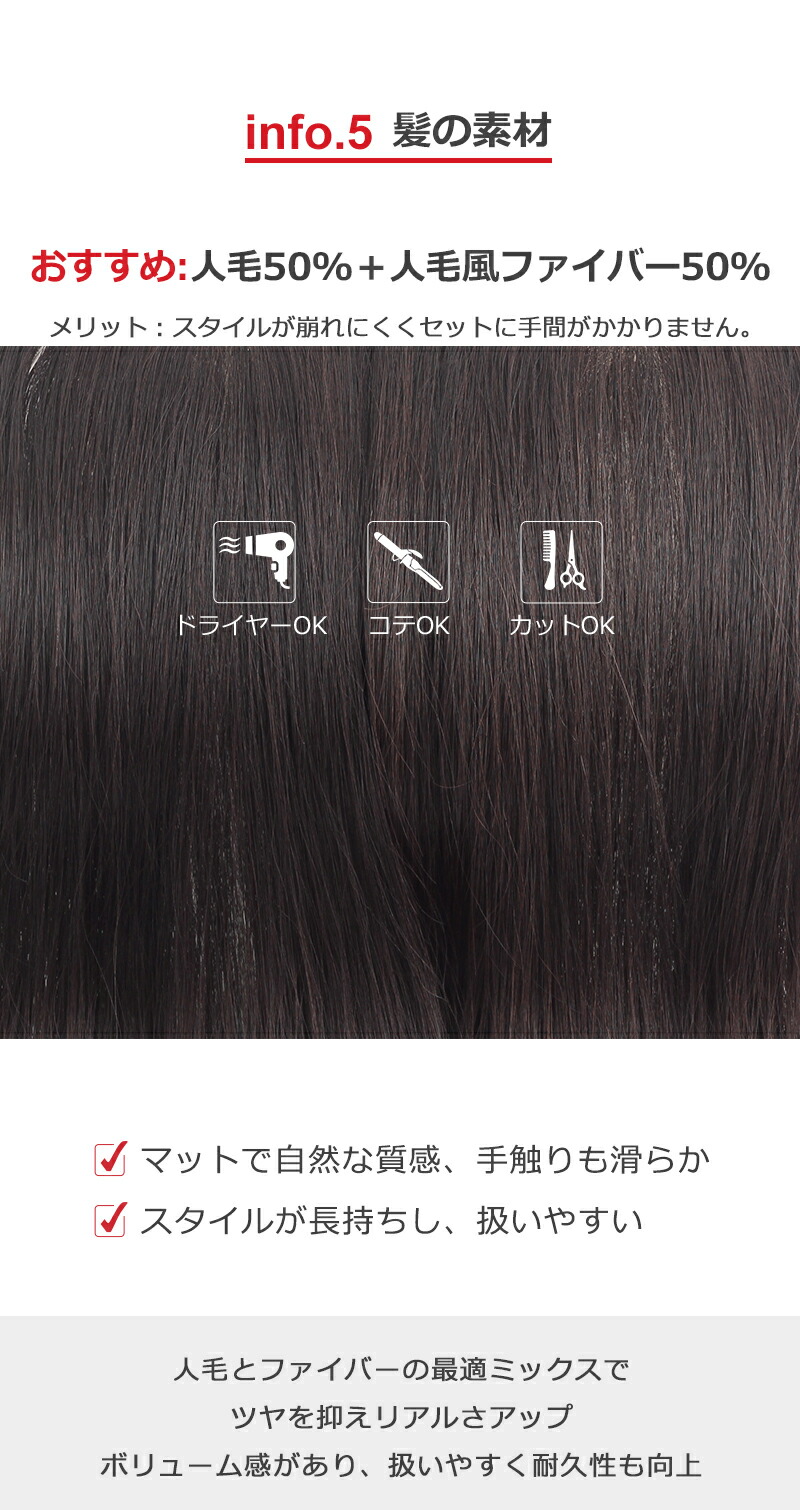 楽天市場】全国カット/返品OK 医療用 ウィッグ【楽天ランキング1位