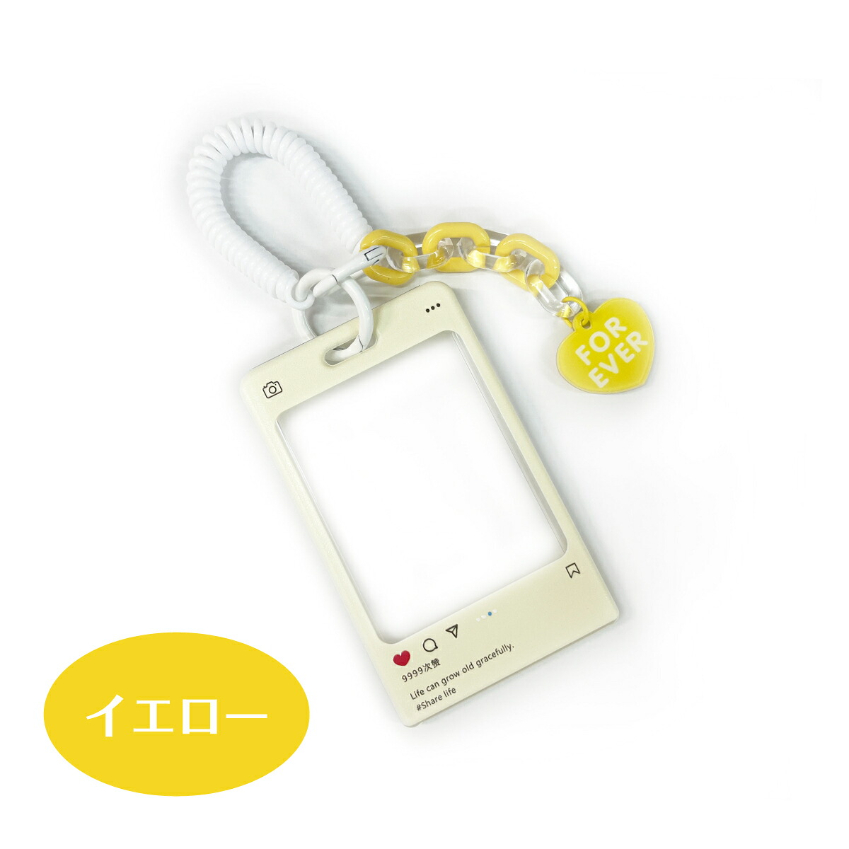 楽天市場】フォトカード キーホルダー カードケース 保護 カード