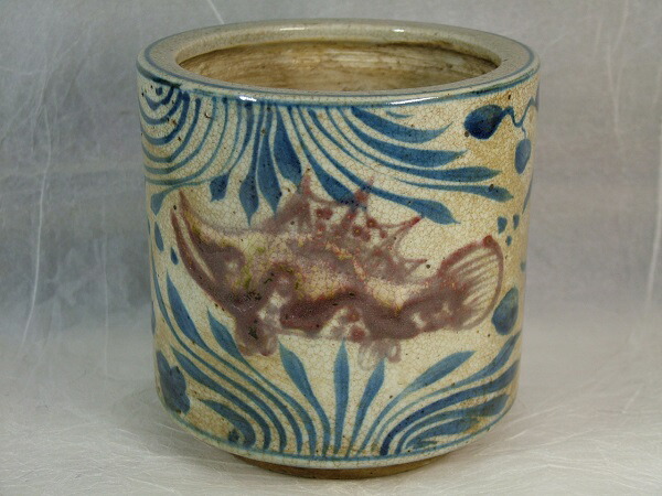 楽天市場】□龍香堂□☆【中古美品】中国骨董品「染付福魚大壺