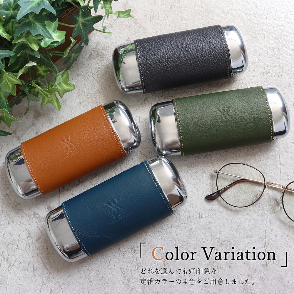 楽天市場】日本製 本革 メガネケース 首掛け 眼鏡ケース ネック