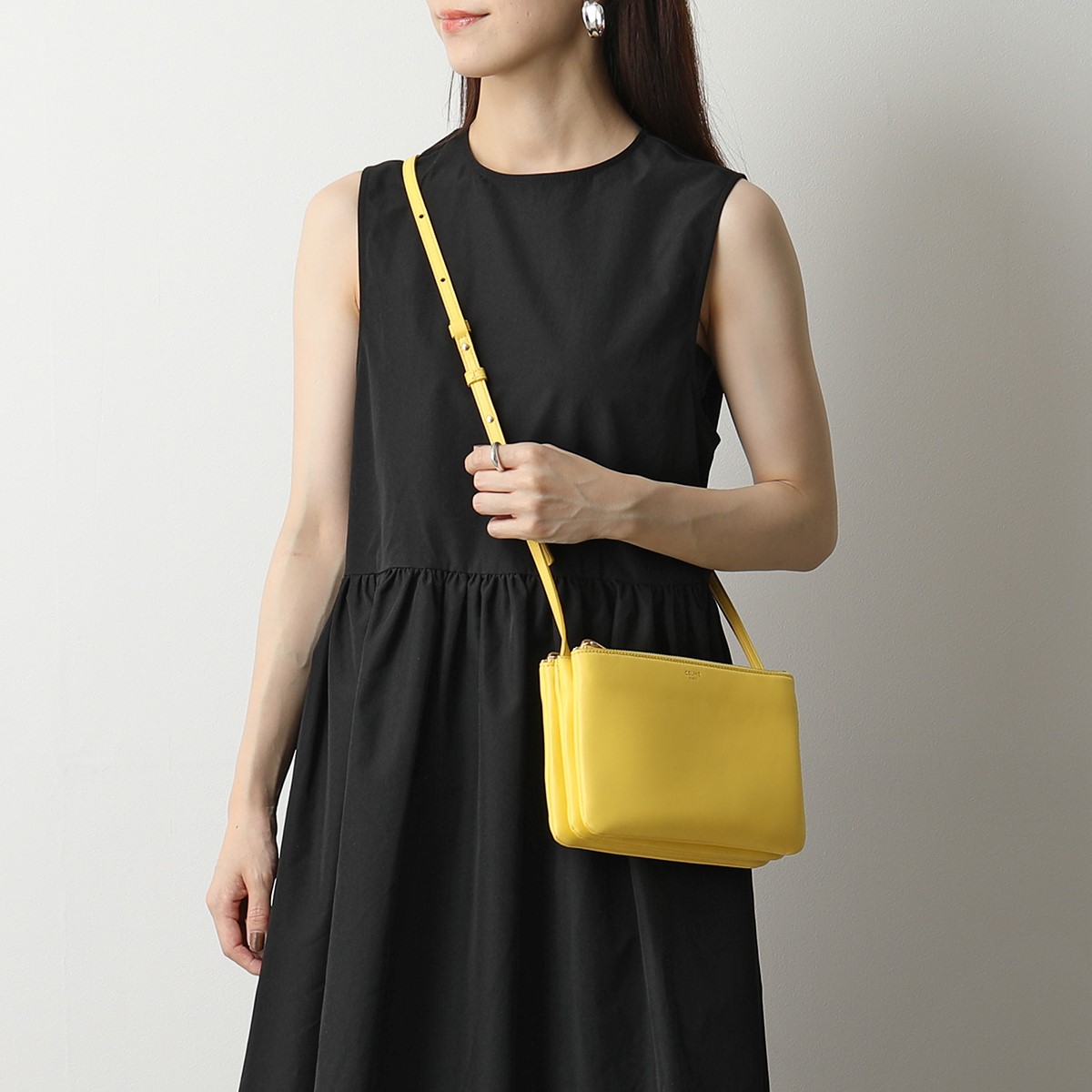 楽天市場】CELINE セリーヌ 192033CAD.11CT Trio トリオ レザー