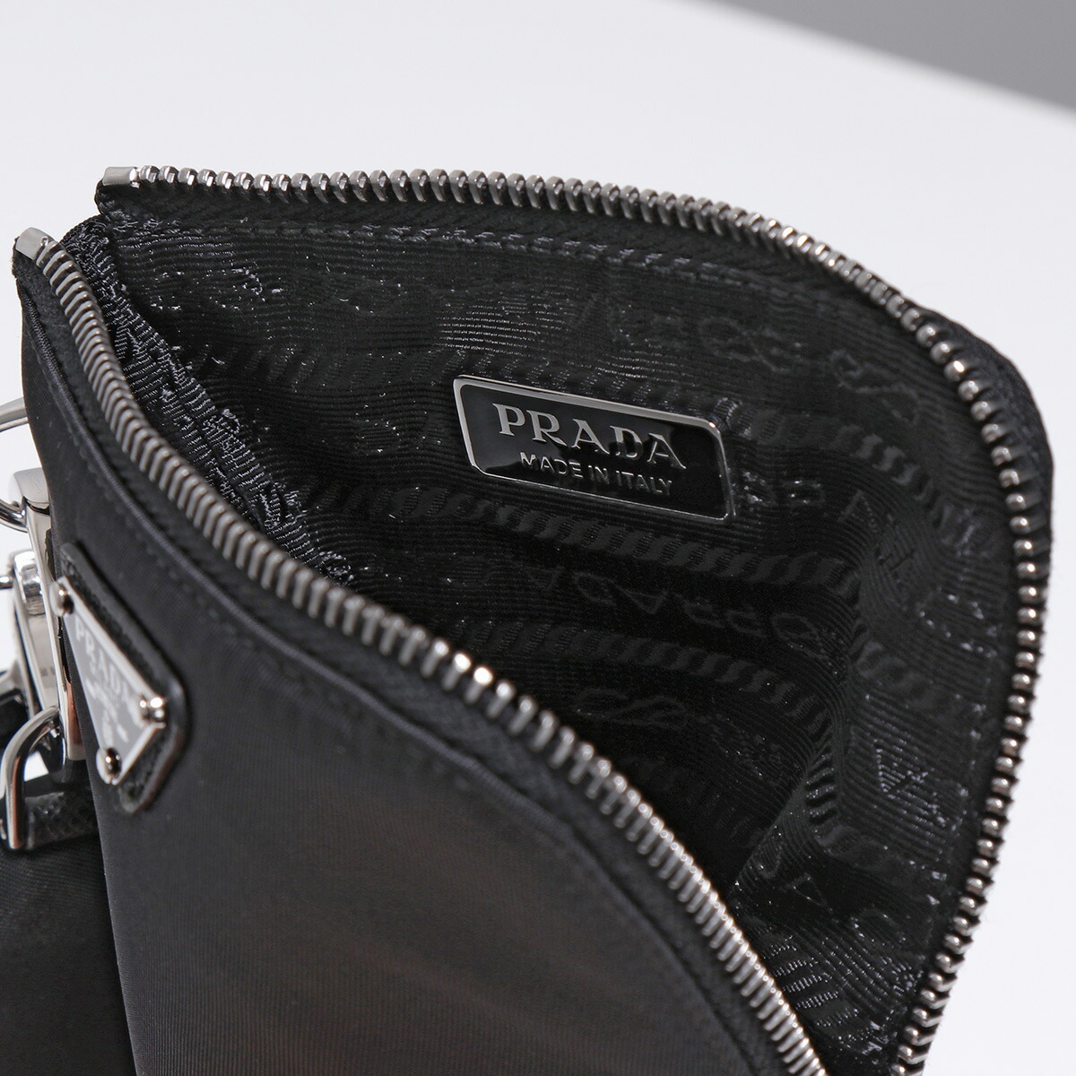 楽天市場】PRADA プラダ ネックポーチ 2TT091 2DMI F0002 メンズ 2個