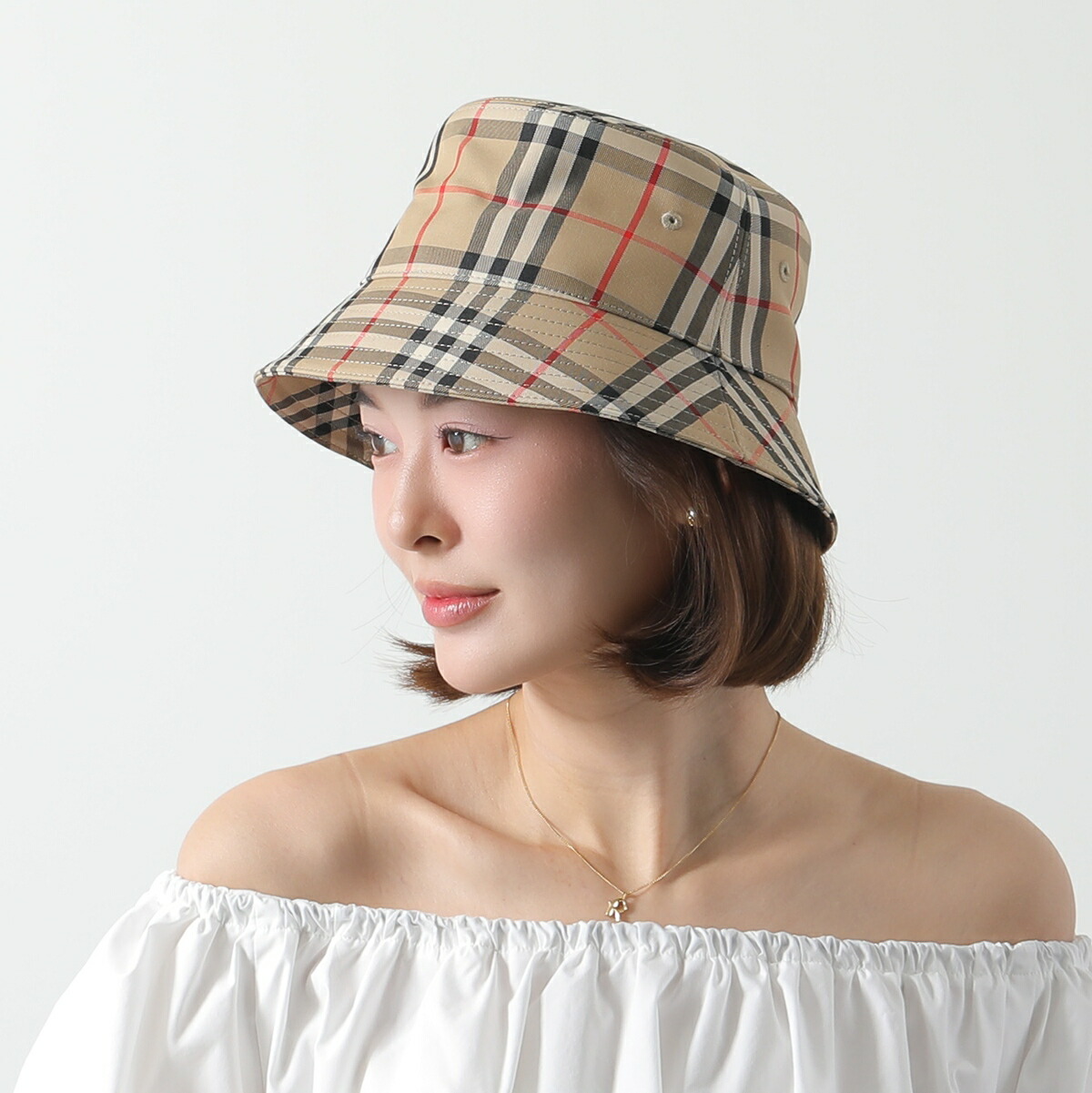 楽天市場】BURBERRY バーバリー バケットハット 8021508 8026927