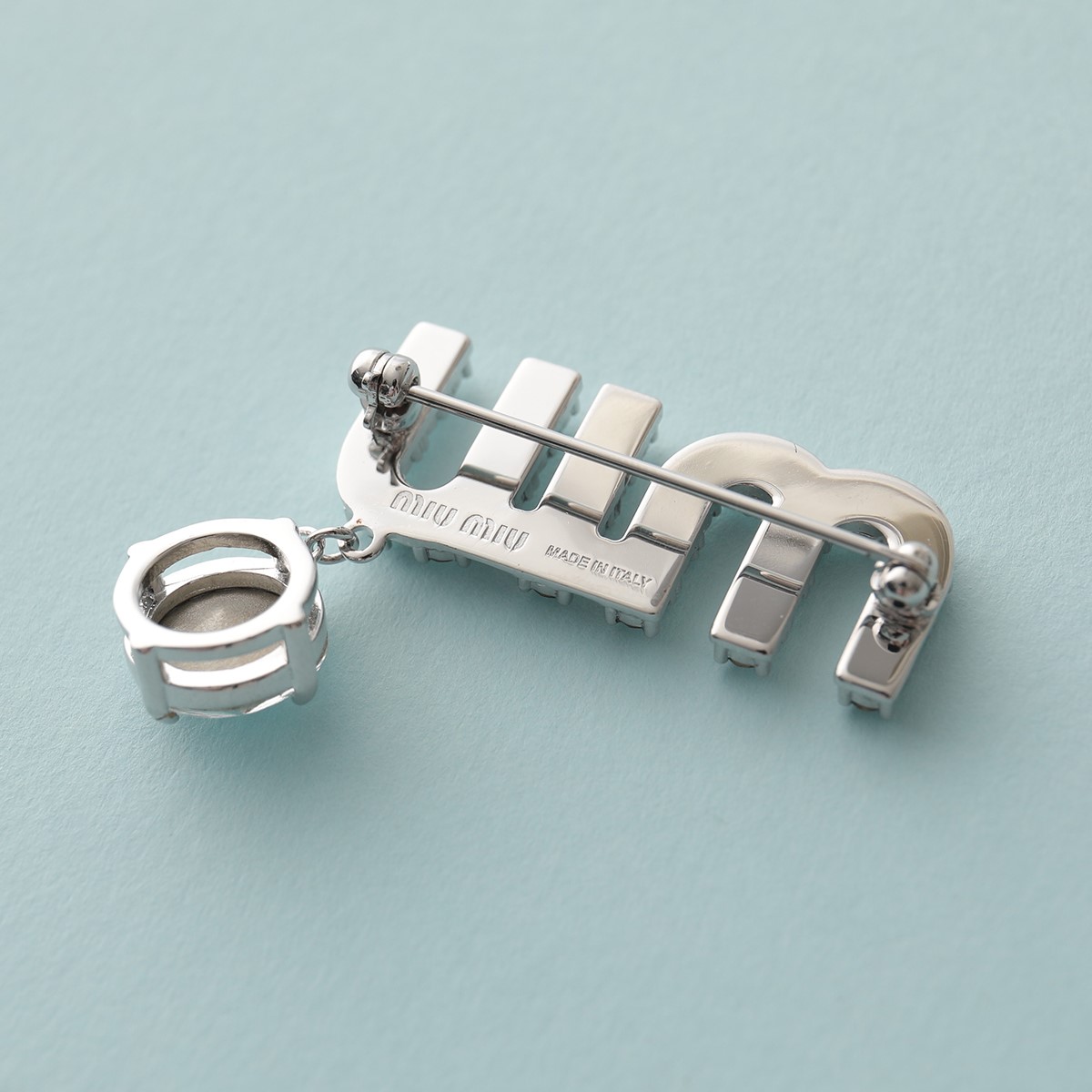 楽天市場】MIUMIU ミュウミュウ ブローチ 5JS116 2DNC レディース ピン